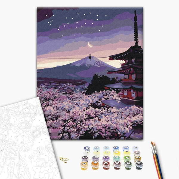 Quadro fai da te - Twilight over Japan