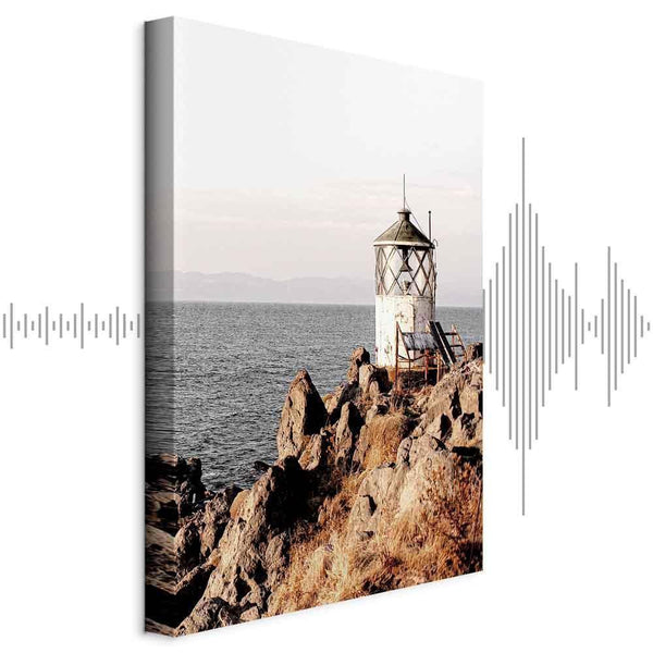 Quadro - Lantern On The Cliff (1 Part) Vertical