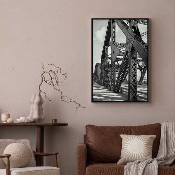 Quadro - Bridge at Morning (1 Part) Vertical