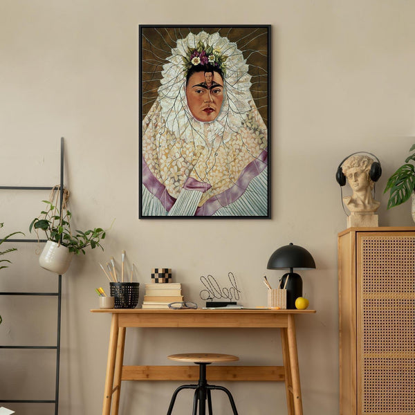Quadro - Frida Kahlo – Self-Portrait as a Tehuana (Diego on My Mind)