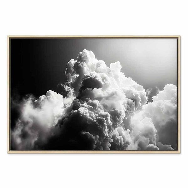 Quadro - Clouds Like from Dreams: Let the Sun Illuminate Your Day – A Visual Feast