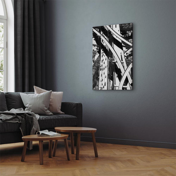 Quadro - City Geometry (1 Part) Vertical