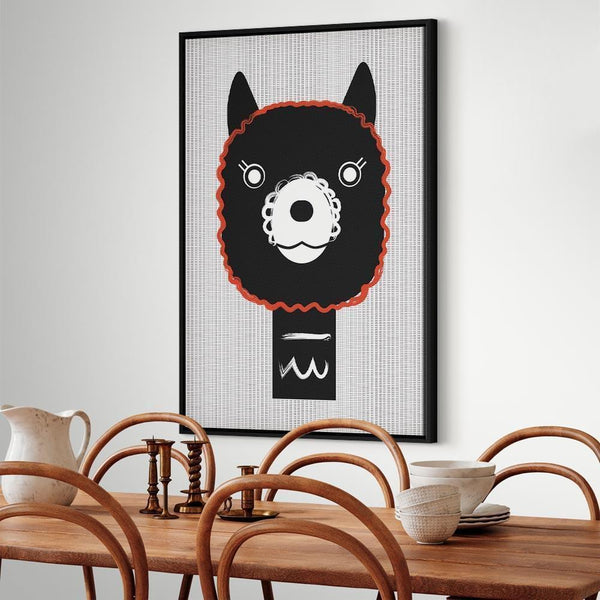 Quadro - Decorative Alpaca (1 Part) Vertical
