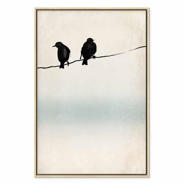 Quadro - Frozen Sparrows (1 Part) Vertical