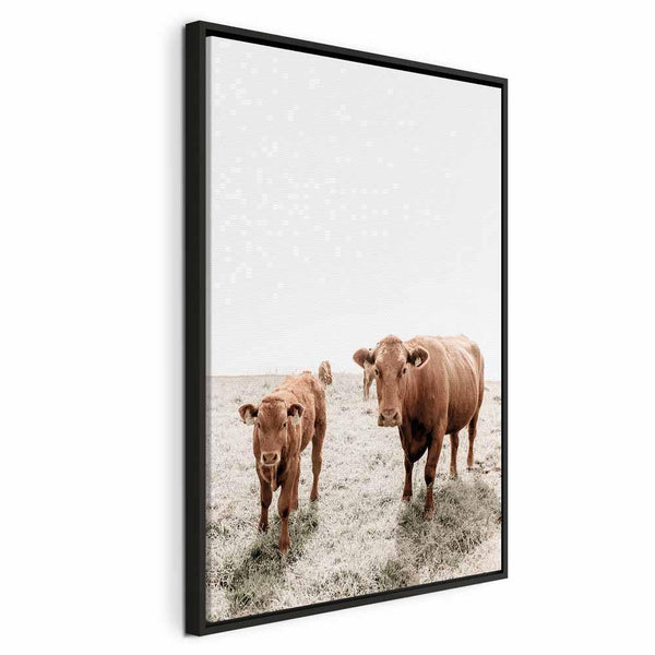 Quadro - Mother and Calf (1 Part) Vertical
