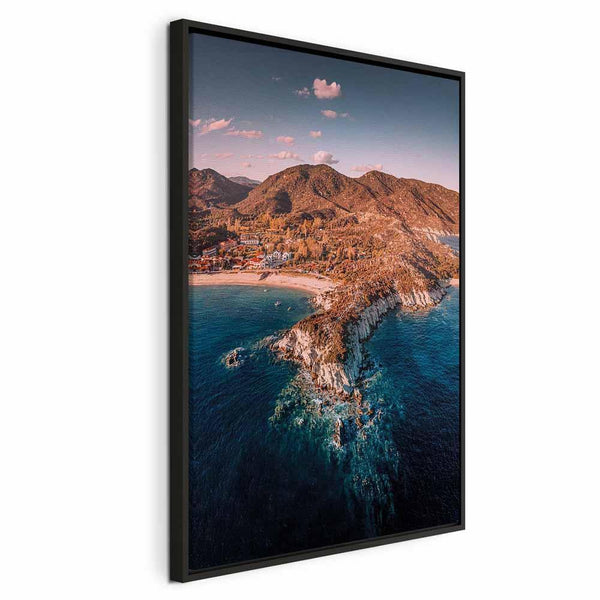 Quadro - Cliff in Kalamitsi (1 Part) Vertical