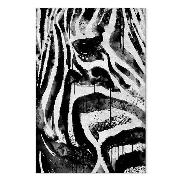 Quadro - Striped Nature (1 Part) Vertical