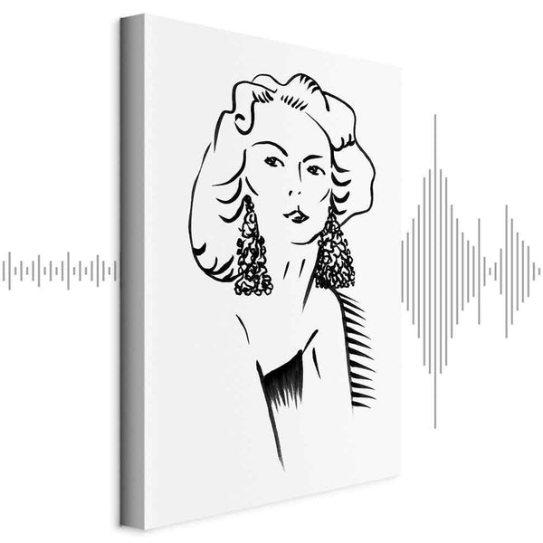 Quadro - Romantic Blonde (1 Part) Vertical