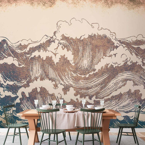 Carta da parati - Giant waves