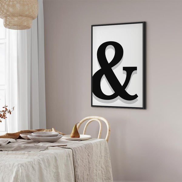 Quadro - Decorative Letter (1 Part) Vertical