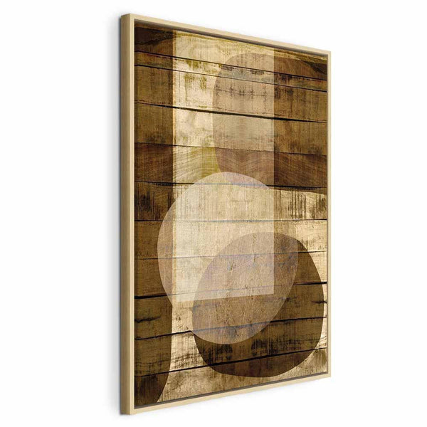 Quadro - Golden Chocolate (1 Part) Vertical