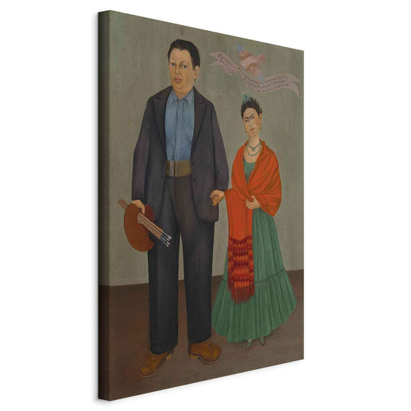 Quadro - Frida Kahlo – Frida and Diego Rivera