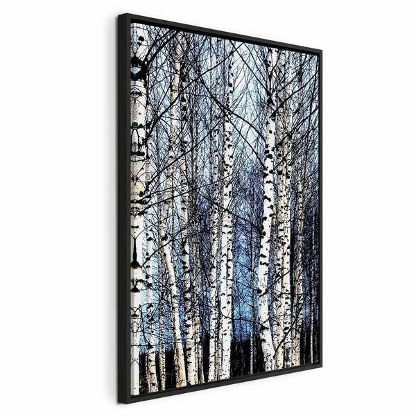 Quadro - Frosty January (1 Part) Vertical
