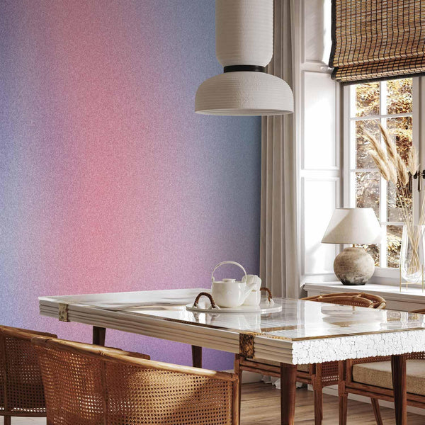 Carta da parati - Rainbow Gradient - Delicate Multicolored Gradient Resembling Mist