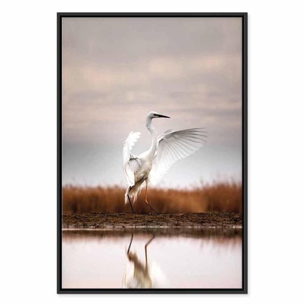 Quadro - Autumn by the Lake (1 Part) Vertical