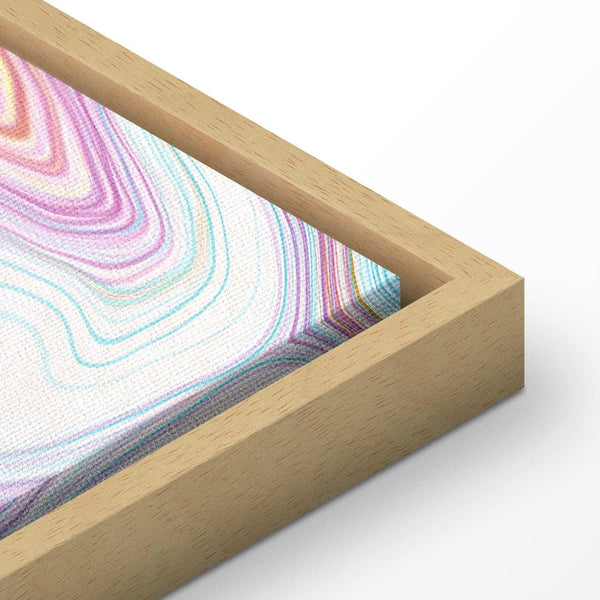 Quadro - Colorful Dream - Abstract Shapes in Pastel Colors