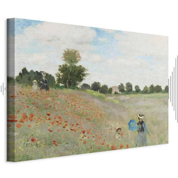 Quadro - Claude Monet – Poppy Field near Argenteuil