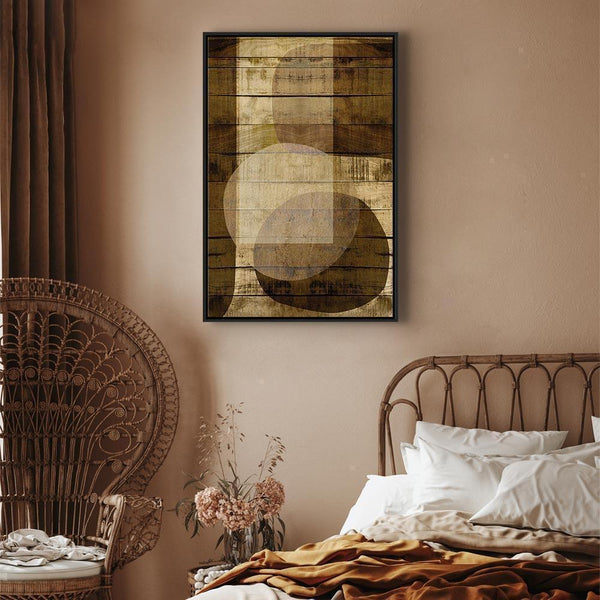 Quadro - Golden Chocolate (1 Part) Vertical