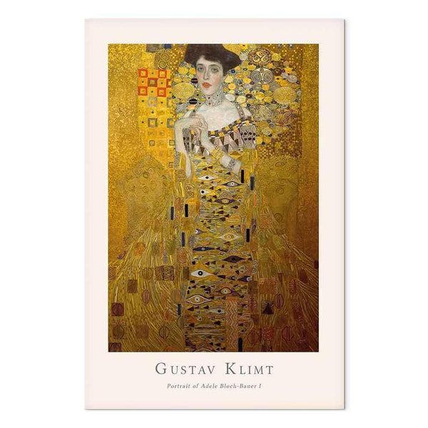 Quadro - Gustav Klimt - Portrait of Adele Bloch (1 Part) Vertical