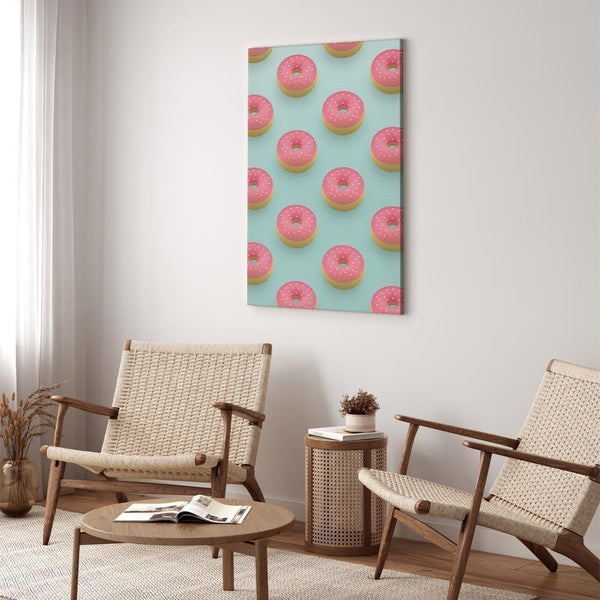 Quadro - Pastel Donuts (1 Part) Vertical