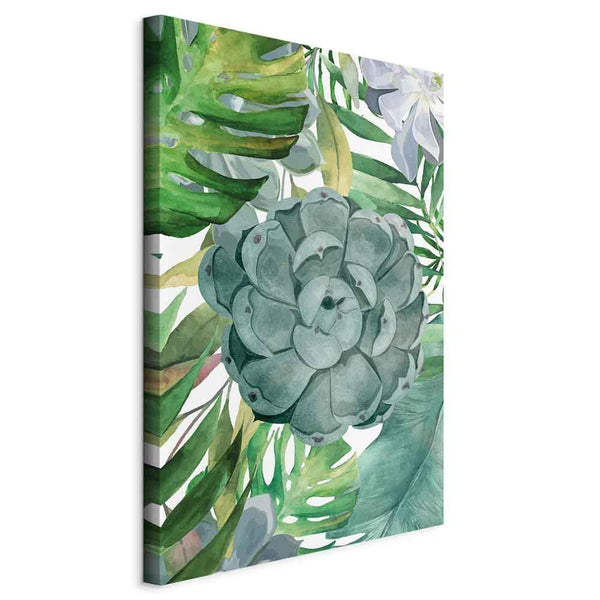 Quadro - Tropical Flora (1 Part) Vertical