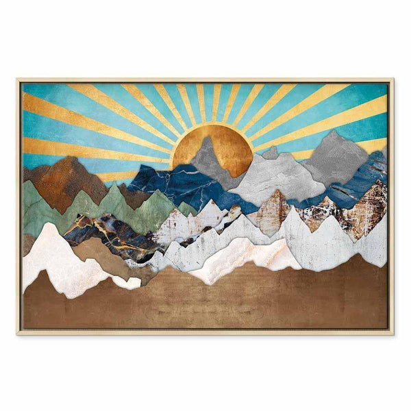 Quadro - Morning in the Mountains (1 Part) Wide