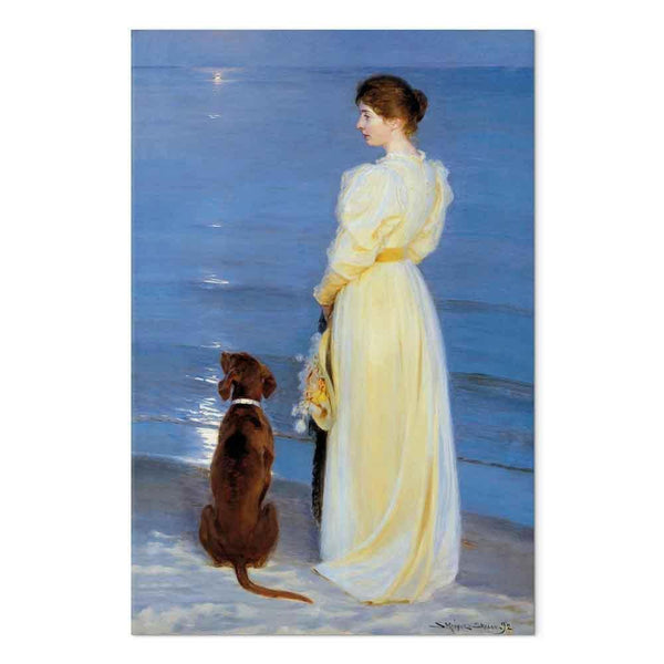 Quadro - Peder Severin Kroyer – Summer Evening in Skagen