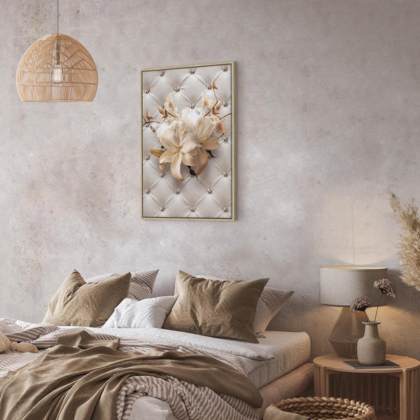 Quadro - Diamond Lilies (1 Part) Vertical