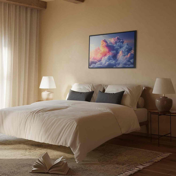 Quadro - Clouds Like Painted: Artistic Brushes of Dawn Painting the Sky