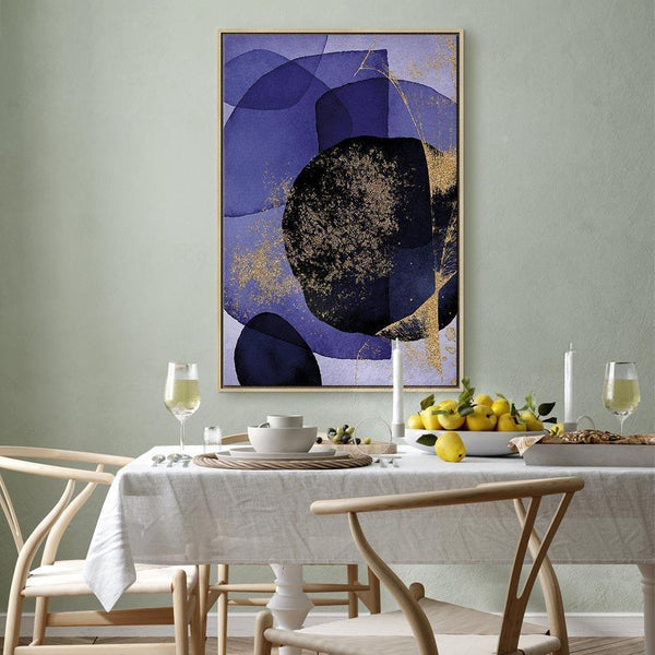 Quadro - Purple Kaleidoscope (1 Part) Vertical