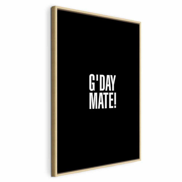 Quadro - G'day Mate (1 Part) Vertical