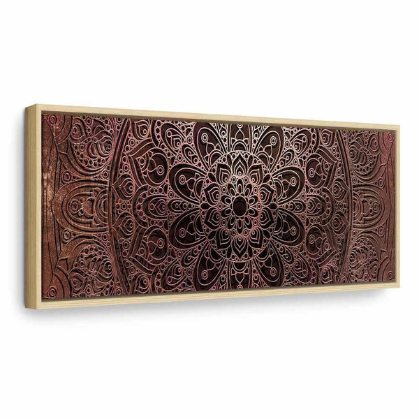 Quadro - Mandala: Amber Silence
