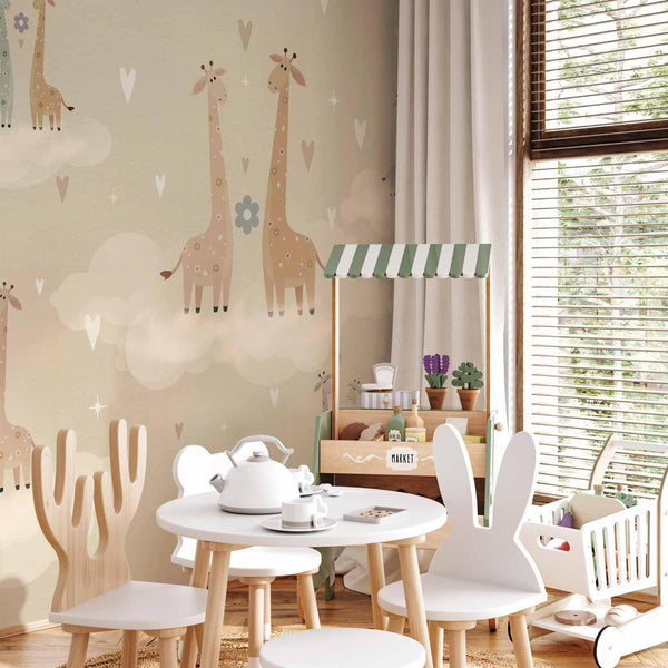 Carta da parati - Giraffes in Love
