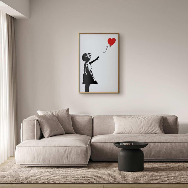 Poster - Girl with a Balloon
