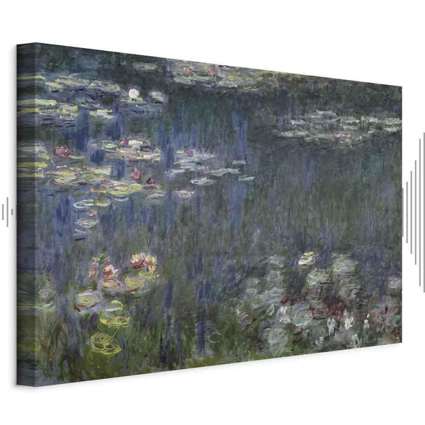Quadro - Claude Monet – Waterlilies: Green Reflections