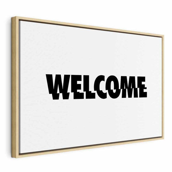 Quadro - Welcome (1 Part) Wide