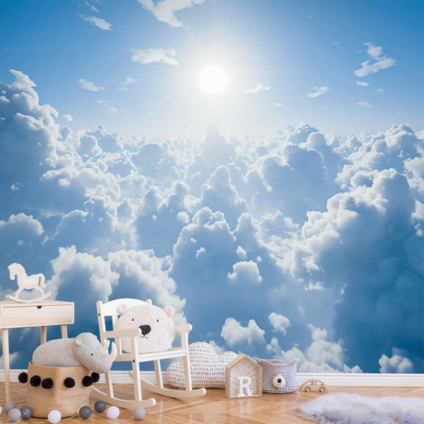 Carta da parati - Heavenly Calm: Warm Rays of the Sun