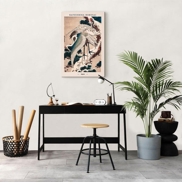 Quadro - Cranes (1 Part) Vertical