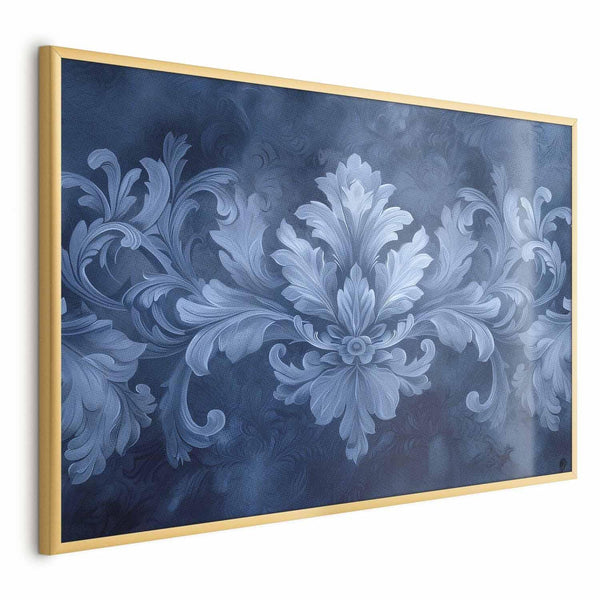 Poster - Blue Ornament in Cool Shades