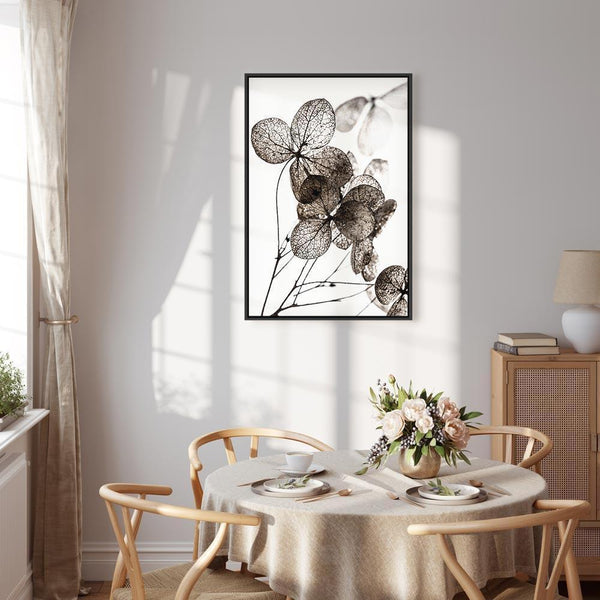 Quadro - Transparent Clover (1 Part) Vertical
