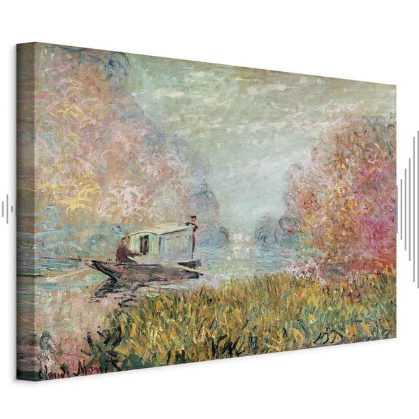 Quadro - Claude Monet – Boat on the Seine
