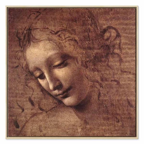 Quadro - Leonardo da Vinci – Head of a Young Woman (Leda)