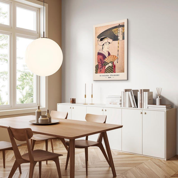 Quadro - Woman With an Umbrella (1 Part) Vertical