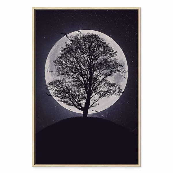 Quadro - Lone Tree (1 Part) Vertical