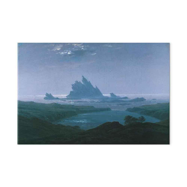 Quadro - Caspar David Friedrich – Cliff reef on the beach