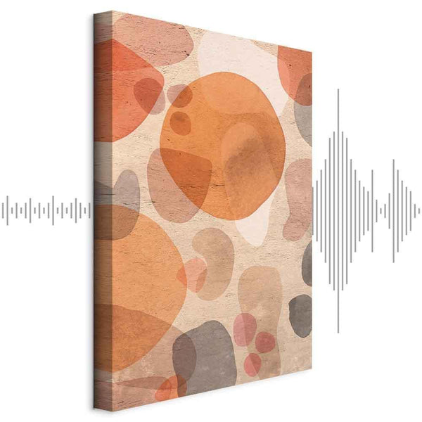 Quadro - Amber Kaleidoscope (1 Part) Vertical