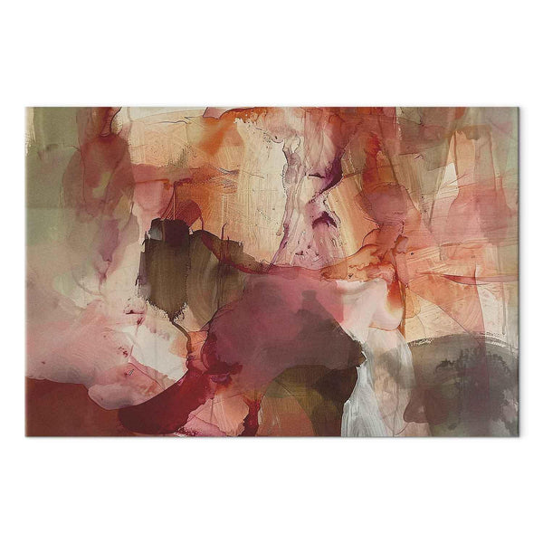 Quadro - Spring composition – transparencies and forms in watercolor style