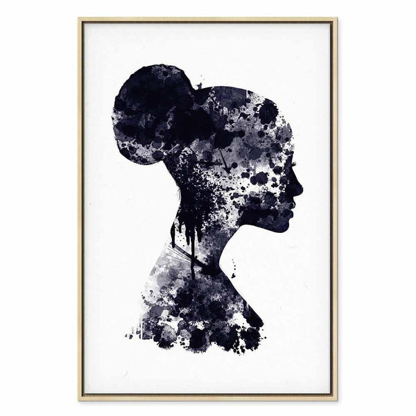 Quadro - Abstract Profile (1 Part) Vertical