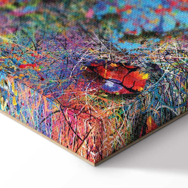 Quadro - Map: Jackson Pollock inspiration