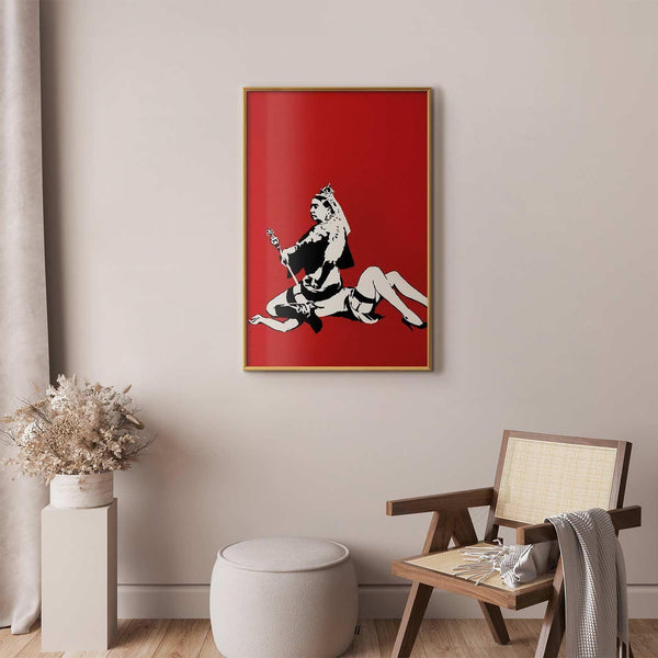 Poster - Banksy: Queen Victoria